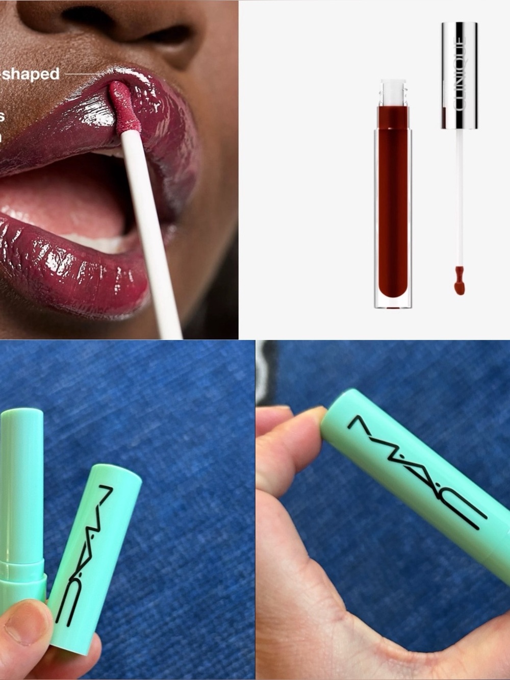 Clinique & Mac lip 2 pc bundle